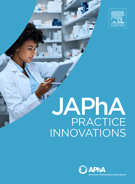Go to journal home page - JAPhA Practice Innovations